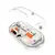 MR4_142611 Компютерна мишка hoco gm35 general dual-mode silent wireless mouse (battery version) space, сірий 