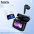 MR4_142613 Навушники бездротові hoco eq14 cool color true wireless bt headset with touch screen, білий 