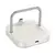 MR4_142607 Бездротовий зарядний пристрій magsafe hoco cq16b astute 2in1 desktop charger milky, білий 