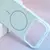 MR4_143263 Чохол silicone case with magsafe для iphone 17 titanium, сірий PRC