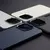 MR4_143600 Чохол dulero metal leather magsafe case для iphone 16 pro синій 