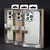 MR4_143594 Чохол dulero metal leather magsafe case для iphone 15 pro max, чорний 