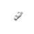 MR4_143496 Перехідник otg hoco ua10 micro-usb adapter, сірий-nickel 