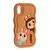 MR4_143783 Чохол labubu case для iphone x, xs brown 