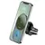 MR4_143675 Бездротовий автомобільний зарядний пристрій hoco ca91 magic magnetic wireless fast charging car holder 5w-15w, сірий 