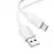 MR4_144027 Кабель hoco x107 favor charging data cable type-c 3a, 1 m, білий HOCO