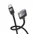 MR4_144056 Кабель pd hoco u141 magnetic charging cable type-c to mag3 140w (28v, 5a) 1.8m, чорний 