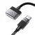 MR4_144056 Кабель pd hoco u141 magnetic charging cable type-c to mag3 140w (28v, 5a) 1.8m, чорний 