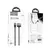 MR4_144056 Кабель pd hoco u141 magnetic charging cable type-c to mag3 140w (28v, 5a) 1.8m, чорний 