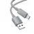 MR4_144028 Кабель hoco x107 favor charging data cable type-c 3a, 1m, сірий 