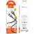 MR4_144047 Кабель hoco x109 energy silicone charging data cable lightning 2a, 3m, чорний 