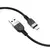 MR4_144046 Кабель hoco x109 energy silicone charging data cable micro 2,4a, 2m, чорний 