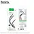 MR4_143989 Адаптер аудіо hoco upa21 2in1 3.5 audio adapter cable (male to 2x female) 0.25m, темно-сірий 