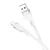 MR4_144042 Кабель hoco x109 energy silicone charging data cable lightning 2a, 1m, білий 