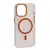 MR4_144271 Чохол silver shield magsafe для iphone 17 transparent помаранчевий 