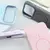 MR4_144119 Чохол liquid silicone case metal camera magsafe для iphone 17 pro max sky синій 