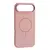 MR4_144126 Чохол liquid silicone case metal camera magsafe для iphone 17 air рожевий 