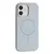MR4_144128 Чохол liquid silicone case metal camera magsafe для iphone 17 sky синій 