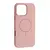 MR4_144136 Чохол liquid silicone case metal camera magsafe для iphone 16 pro max рожевий 