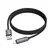 MR4_144061 Кабель hoco x112 favor charging data cable with display ip 2,4a, 1m, чорний 
