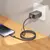 MR4_144061 Кабель hoco x112 favor charging data cable with display ip 2,4a, 1m, чорний 