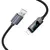 MR4_144061 Кабель hoco x112 favor charging data cable with display ip 2,4a, 1m, чорний 