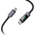 MR4_144063 Кабель pd hoco x112 favor 60w screen display charging data cable c to c 1m, чорний 