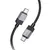 MR4_144066 Кабель pd hoco x110 honorific 60w charging data cable type-c to type-c 1m, чорний 