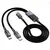 MR4_144067 Кабель pd hoco u139 c to type-c to type-c 100w fast charging data cable 1.2m, чорний 