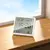 MR4_144371 Електронний годинник hoco hx41 indoor electronic clock with hygrothermometer, білий 