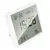 MR4_144371 Електронний годинник hoco hx41 indoor electronic clock with hygrothermometer, білий 