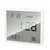 MR4_144371 Електронний годинник hoco hx41 indoor electronic clock with hygrothermometer, білий 