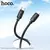 MR4_144071 Кабель pd hoco x115 surpass pd27w fast charging data cable lightning 1m, чорний 