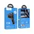 MR4_144376 Автомобільний зарядний пристрій hoco z61 correct three-port cigarette lighter car charger, чорний 