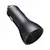 MR4_144169 Автомобільний зарядний пристрій baseus golden contactor pro triple fast charger car charger 65w u+c+c dark, сірий cgjp010013 