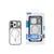 MR4_144615 Чохол rock guard transparent magnetic (anti-drop lens protection) для iphone 17 pro, чорний 