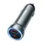MR4_144410 Автомобільний зарядний пристрій hoco z54b prosperous pd60w (2c) car charger metal, сірий 