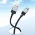 MR4_144448 Кабель hoco x110 honorific charging data cable type-c 3a, 1m, чорний 