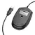 MR4_144423 Компютерна мишка hoco gm37 wonderful gaming luminous wired mouse, чорний 