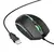 MR4_144423 Компютерна мишка hoco gm37 wonderful gaming luminous wired mouse, чорний 