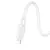 MR4_144811 Кабель pd hoco x96 hyper pd charging data cable lightning (l=0.25m), білий 