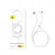 MR4_144904 Навушники baseus encok hz11 3.5mm wired earphones, білий a00164200213-z1 
