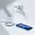 MR4_144955 Кабель pd baseus crystal shine series fast charging type-c to lightning 20w 1.2m sky синій cajy001303 
