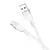MR4_145054 Кабель hoco x109 energy silicone charging data cable type-c, 3a, 1 m, білий HOCO