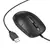 MR4_145013 Компютерна мишка дротова borofone bg17 morning business wired mouse, чорний 