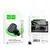 MR4_145283 Автотримач hoco h72 crown magnetic car holder (air outlet), чорний metal, сірий 