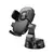 MR4_145286 Автотримач hoco h76 crown one-button car holder (center console), чорний metal, сірий 