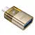 MR4_145289 Перехідник otg hoco ua36b c male to usb female otg transparent adapter, чорний HOCO