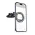 MR4_145095 Автотримач hoco h77 view folding magnetic ring car holder (center console), чорний metal, сірий 