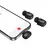 MR4_145301 Мікрофон hoco l19 graceful wireless microphone (ip, type-c), чорний 